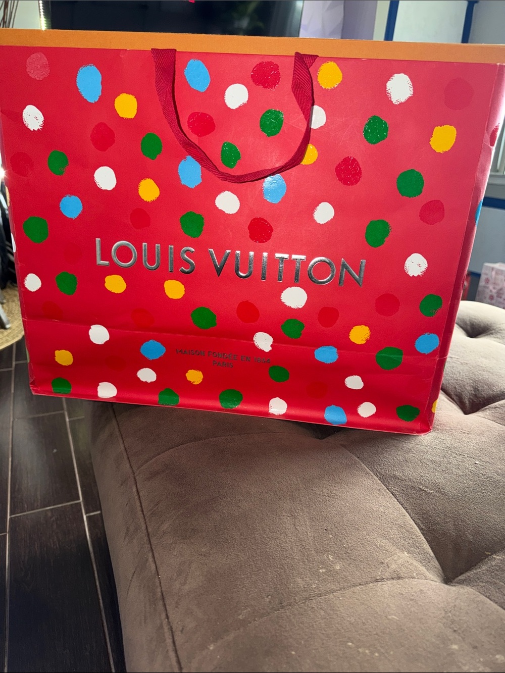 Louis Vuitton Black Textured Leather Backpack - Picture 13 of 15